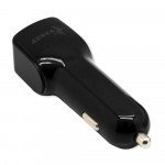 Wholesale Universal Dual Car Power Smart Adapter Charger 2.1A (Black)